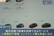 ハリアーが保険込み月額3万ポッキリで使える「KINTO」、誰も使っていないwwwwwwwwwwww
