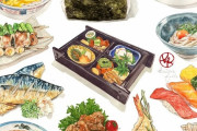 外国人「ここ数年で食べた日本食のイラスト！みんなが好きな料理は何？」