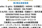 FNS歌謡祭第２弾 出演アーティスト発表！AKB48出演ｷﾀ━━━━(ﾟ∀ﾟ)━━━━!!