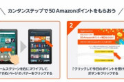【緊急】Fireタブレット利用者の一部､5月5日まで毎日50Amazonポイント貰える