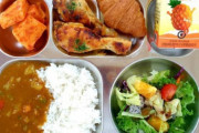 韓国の給食、健康に悪そう