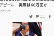 毎日新聞｢100万回ってデマデマw､せいぜい60万回www｣⇒ 6月9日の数値が96万に､そしてまだまだ増加中
