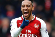 【プレミアリーグ】アーセナルに朗報、オーバメヤンが練習に復帰…次戦出場の可能性も