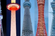 外国人「日本にはこんなに色んな種類のタワーがあるんだぜ」