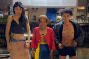 【ハロウィン】YouTuberさん、ワンピースの名シーンを再現するために道頓堀の川に飛び込んでしまう…