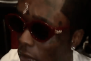 【悲報】ダイヤモンドを額に埋め込んだLil Uzi Vertが「位置がズレている」との声に対し「実はズレていない」と反論