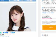 【悲報】自称アーティスト白石麻衣さんのクラファンが盛大に逝く・・・