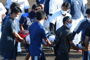 【悲報】西武水上、阪神陽川の打球が頭部に直撃し救急搬送