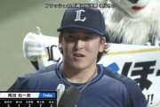 西武・隅田知一郎　防2.42 5勝2敗 63.1回 55奪三振 K/BB5.50