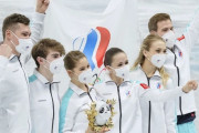 フィギュアの表彰式中止、ROC（ロシア五輪委員会）とドーピング機関が関与か