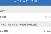 【悲報】来月のクレカ支払い飛ぶことが決まる