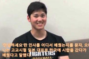 【動画あり】韓国人「大谷選手が『アンニョンハセヨ～』と韓国語を話す‥」大谷翔平が話す韓国語をご覧ください　韓国の反応