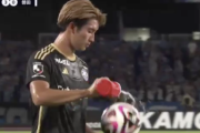 【動画】町田ゼルビアFW藤尾さん、またPKでボールに水をかけるも審判にバレてしまう