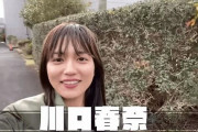 【朗報】川口春奈が飯食べるだけの動画が1日100万再生