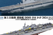モデラーにクリスマスプレゼント…1/700海上自衛隊護衛艦「かが DDH-184」F-35B付、12/25発売！