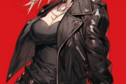 【FGO】ロックな私服の黒王様イラスト！！　かっこよすぎます！！