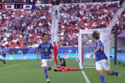 ◆アジア杯◆R16 バーレーン×日本 72分毎熊のスルーパスに抜け出した上田綺世が豪快に決めて1-3！