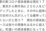 【これは天才】早稲田大学教授のコロナ感染者蔓延に関する推定がコチラｗｗｗｗ