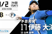 【オリックスvs.日ハム2回戦】3（中）近藤健介