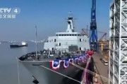 中国製の2万トン級ドック型揚陸艦をタイ海軍に引き渡し…東南アジアで最大の現役軍艦に！