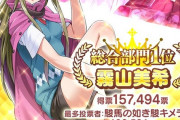【デレステ】感染少女の投票企画、一番投票したユーザーネームも表示される。うちでもやろう