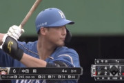 中田翔さん、道東シリーズ3連戦12打数ノーヒット…
