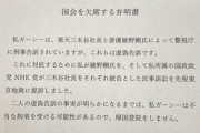 【悲報】ガーシーが緊急声明文を公開「三木谷と綾野剛を訴えるので帰国しません」