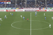 【GIF】サッカー日本代表、サウジ戦でダイレクトパス連続の崩しが美しかった件ｗｗｗｗｗｗ