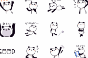 つなこ先生のLINEスタンプ『つなこパンダ3号』が販売開始！