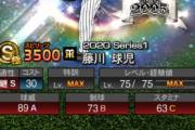 【プロスピA】球威89、過去にサファテと藤川だけ　もっといてもいいのにな