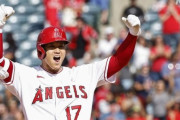 【MLB】大谷翔平、9回2死から同点の2点二塁打とサヨナラホーム生還