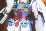 【ガンプラ作例】F90のマスクの二重部分削ってみた、他