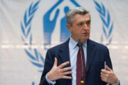 【難民】 「日本も巻き込む必要がある」　伊・グランディ国連難民高等弁務官が日本に難民の受け入れを求め