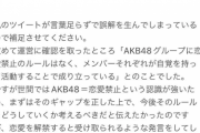 AKB48総監督・向井地美音 「運営に確認を取ったところ、AKB48グループには『恋愛禁止ルール』はないとのことでした」