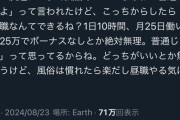 【朗報】夜職嬢「月250時間働いて給料25万とか絶対無理！」