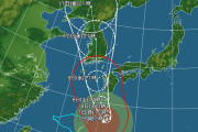 【画像】台風６号の予想進路、なんだこれｗｗｗ