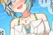 【ウマ娘】大胆な水着で強がるセイちゃん、いいよね…