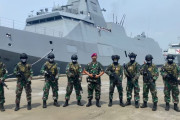 海自護衛艦「くまの」がインドネシアに寄港…令和5年度インド太平洋方面派遣第3水上部隊！