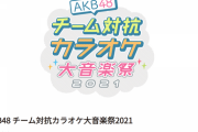 【AKB48 】チーム対抗カラオケ大音楽祭2021開催決定！【日テレプラス】