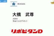 DeNA育成3位大橋武尊さんの経歴が異色すぎる
