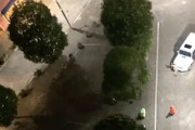 【動画】港区の道路を封鎖してインスタ映えを狙う封鎖族たちを上から撮影してみた。