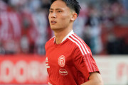 U-21日本代表DF内野貴史がデュッセルドルフとプロ契約。田中碧などと同僚