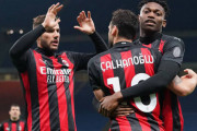ミラン、3戦ぶり白星で暫定2位浮上…チャルハノール弾などでベネヴェント破る