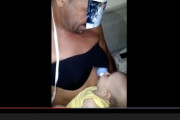 赤ちゃん困惑!?ママに変装してミルクを飲ませたパパ（ブラジル）