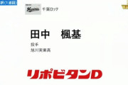 速報！ロッテ育成ドラフト1位は旭川・田中楓基投手！2位に独立富山・速水将大内野手