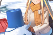 【FGO】雪で遊ぶアビーちゃんイラスト！！　冬衣装のアビーちゃんも可愛いです！！