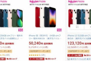 楽天スーパーセールでiPhoneが安いで～