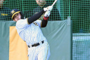 【阪神】野口恭佑、柵越え37本　岡田監督「えらいなあ」