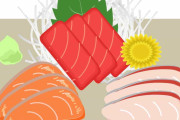 農水省のSNSに困惑の声も。職員が食べた刺身のビフォア・アフター「添えられたツマもおいしく完食」「菊も食べます」