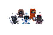 アストロボットのぬいぐるみが発売決定！第一弾はVIPBot195体のうちの5キャラが登場！